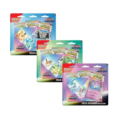 Pokémon TCG: Scarlet & Violet - Prismatic Evolutions - Tech Sticker Collection