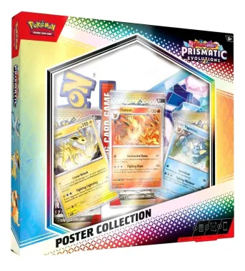 Pokémon TCG: Scarlet & Violet—Prismatic Evolutions Poster Collection