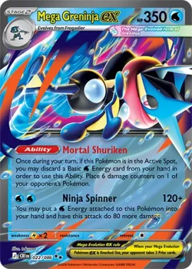 Pokemon TCG Mega Evolution: Chaos Rising - Booster Pack