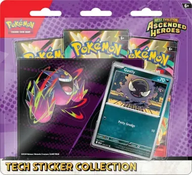 Pokémon TCG Mega Evolution - Ascended Heroes - Tech Sticker Collection