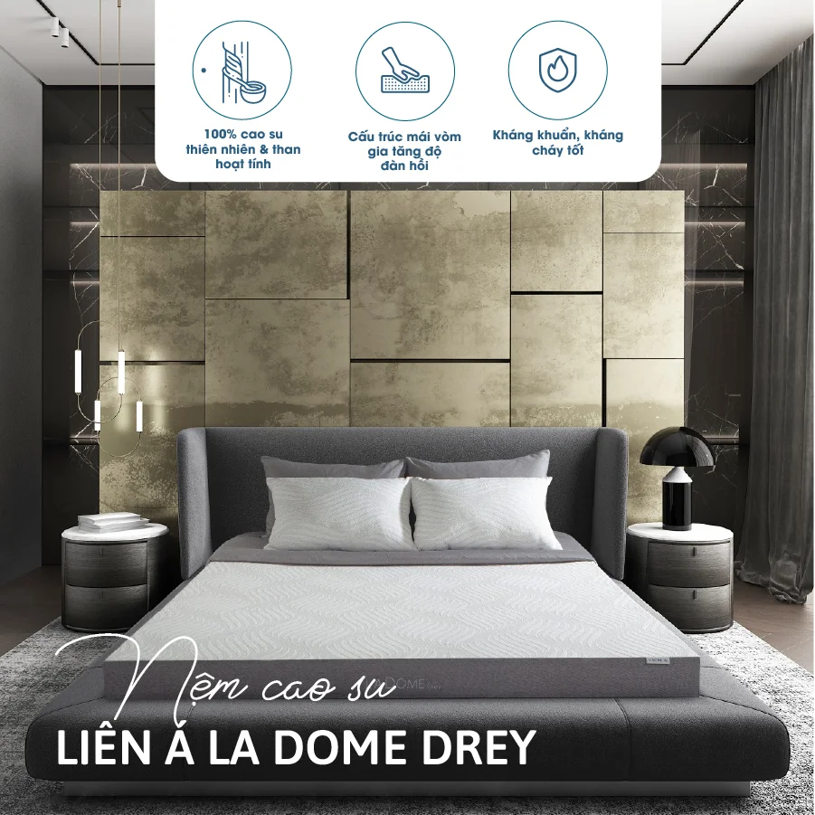 Nệm cao su Liên Á L’ADOME 